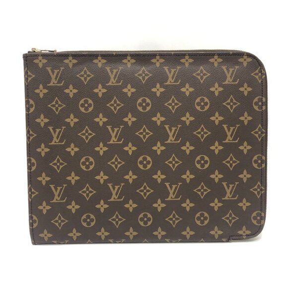 LOUIS VUITTON M53456 Posh-Document Document Case L-shaped Zipper Clutch bag - Picture 1 of 10